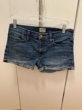 J. Crew Blue Denim Cutoff Shorts